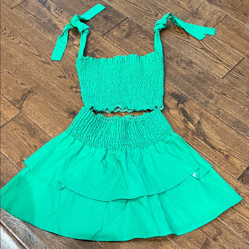 Theme Kids Matching Set in Green